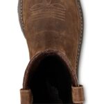 marrón X22T124 Red Wing trabajo - estilo 866 tracción tred bota sin cordones para hombre de 9 pulgadas con punta blanda - Image 4