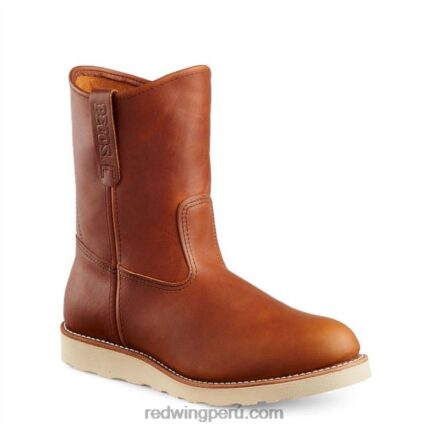 marrón X22T125 Red Wing trabajo - estilo 2442 tracción tred lite hombre bota de seguridad impermeable de 8 pulgadas