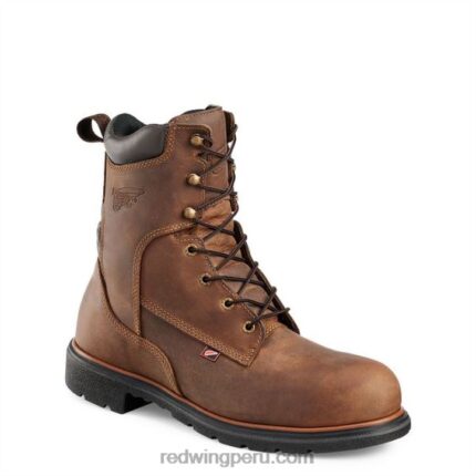 marrón X22T131 Red Wing trabajo - estilo 1172 dynaforce bota impermeable para hombre de 11 pulgadas con punta suave y sin cordones