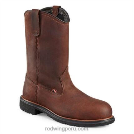 marrón X22T132 Red Wing trabajo - estilo 2281 ecolite men's safety toe oxford