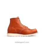 marrón X22T173 Red Wing heritage - bota de 6 pulgadas para hombre estilo 8138 mocasín clásico en piel resbaladiza al aceite