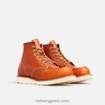 marrón X22T173 Red Wing heritage - bota de 6 pulgadas para hombre estilo 8138 mocasín clásico en piel resbaladiza al aceite - Image 3