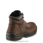 marrón X22T1 Red Wing estilo 97520 pantuflas de gamuza con forro polar para mujer Skeepskin con forro polar - Image 2