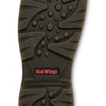 marrón X22T1 Red Wing estilo 97520 pantuflas de gamuza con forro polar para mujer Skeepskin con forro polar - Image 5