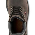 marrón X22T25 Red Wing guante de piel de ante con forro modelo 95231 guante de hombre de piel de ante - Image 4