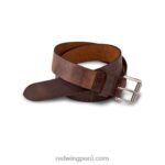 marrón X22T305 Red Wing modelo 96509 bison belt cinturón de hombre en piel de bisonte