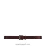 marrón X22T306 Red Wing cinturón de cuero modelo 96500 cinturón de hombre en cuero rojizo pionero