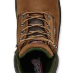 marrón X22T5 Red Wing estilo 97515 mocasines de gamuza con forro polar mocasines mocasines con forro polar de piel de oveja para hombre - Image 4