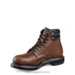 marrón X22T65 Red Wing trabajo - estilo 2216 loggermax botas impermeables con punta de seguridad para hombre de 9 pulgadas - Image 3