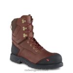 marrón X22T67 Red Wing trabajo - estilo 4499 truwelt botas metguard impermeables de 10 pulgadas para hombres