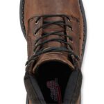 marrón X22T70 Red Wing trabajo - estilo 604 supersole 2.0 bota de punta blanda impermeable para hombre de 6 pulgadas - Image 4