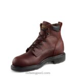marrón X22T71 Red Wing botas de trabajo con punta de seguridad boa de 8 pulgadas para hombre estilo 2491 maxbond - Image 3