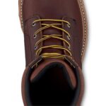 marrón X22T79 Red Wing bota de trabajo con punta de seguridad de 8 pulgadas para hombre estilo 2233 supersole - Image 4