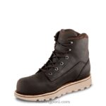 marrón X22T7 Red Wing estilo 96571 billetera de tres pliegues billetera unisex - Image 3