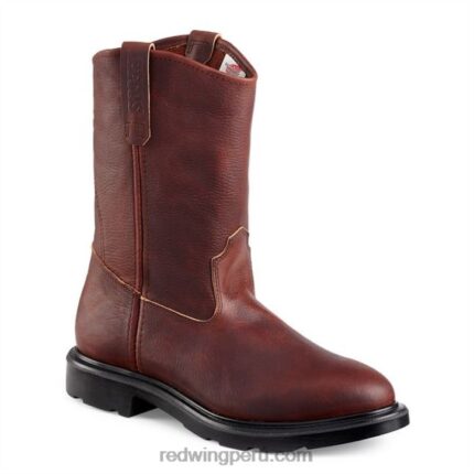 marrón X22T82 Red Wing work - bota sin cordones con punta suave de 11 pulgadas para hombre estilo 1105 supersole