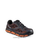 negro/naranja X22T136 Red Wing trabajo - estilo 8336 cooltech atletismo zapato de trabajo atlético de punta suave para hombres