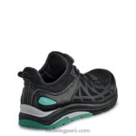 negro/verde azulado X22T162 Red Wing trabajo - estilo 2343 cooltech atletismo zapatos de trabajo atléticos con punta de seguridad para mujer - Image 2