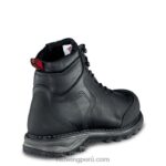 negro X22T108 Red Wing botas de trabajo impermeables con punta de seguridad de 6 pulgadas para hombre estilo 2410 burnside - Image 2