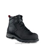 negro X22T108 Red Wing botas de trabajo impermeables con punta de seguridad de 6 pulgadas para hombre estilo 2410 burnside