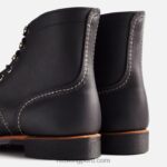 negro X22T167 Red Wing heritage - bota de 6 pulgadas para hombre estilo 8111 iron ranger en piel de arnés - Image 7