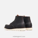 negro X22T177 Red Wing heritage - estilo 3322 weekender chukka chukka de hombre en cuero áspero y resistente - Image 4