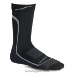 negro X22T217 Red Wing estilo 97286 calcetín de lana merino calcetín unisex de lana merino