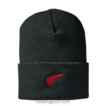 negro X22T284 Red Wing gorra unisex con logo bordado estilo 97464