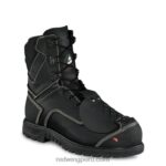 negro X22T28 Red Wing guante de piel de ante con forro modelo 95232 guante de hombre de piel de ante
