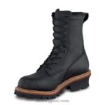 negro X22T66 Red Wing trabajo - estilo 4454 brnr xp botas de seguridad impermeables y aisladas de 8 pulgadas para hombres - Image 3