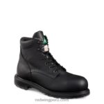 negro X22T90 Red Wing trabajo - estilo 2499 maxbond botas impermeables con punta de seguridad para hombre de 12 pulgadas