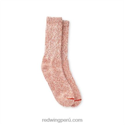 óxido/blanco X22T231 Red Wing estilo 97245 cotton ragg sock calcetín unisex en mezcla de algodón
